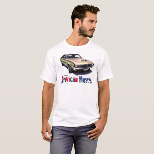 Camiseta T-SHIRT 1970 do músculo americano" do dardo de AM