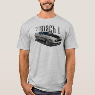 Camiseta T-SHIRT 1972 do mustang MACH1
