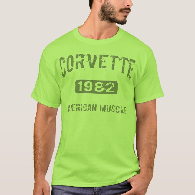 Camiseta T-shirt 1982 de Corveta (Frente)