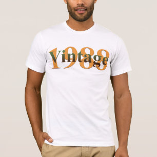 Camiseta T-shirt 1988 do vintage