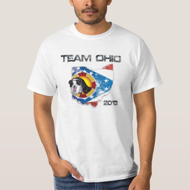 Camiseta T-shirt 1 de Ohio da equipe (Frente)