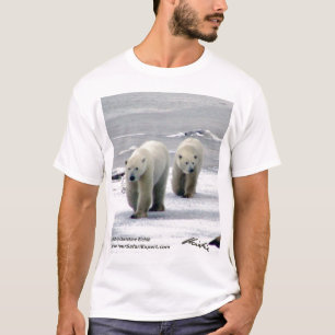 Camiseta T-shirt 1 do urso polar (design da parte dianteira