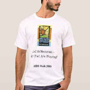 Camiseta T-shirt 2005 da caminhada do AIDS