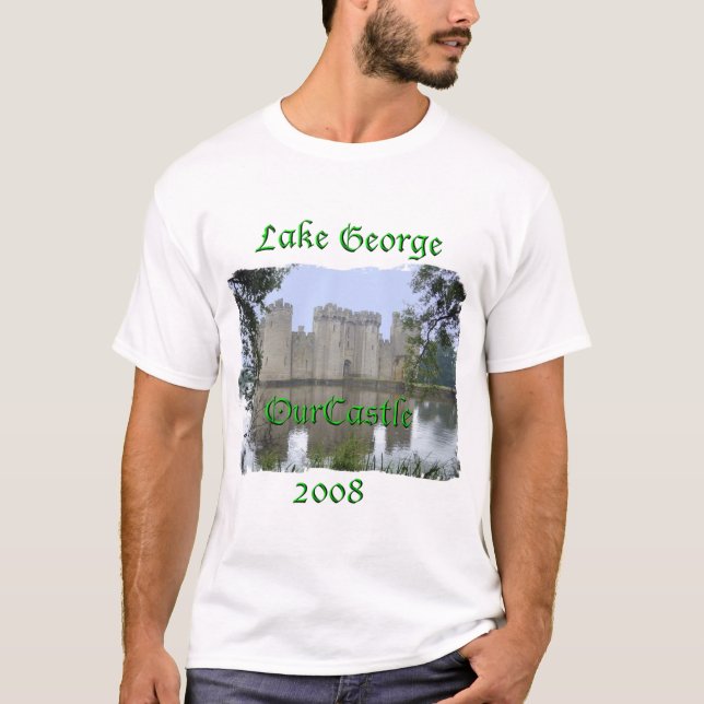 Camiseta T-shirt 2008 de George do lago nosso castle (Frente)