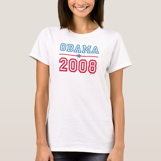 Camiseta T-shirt 2008 de Obama (Frente)