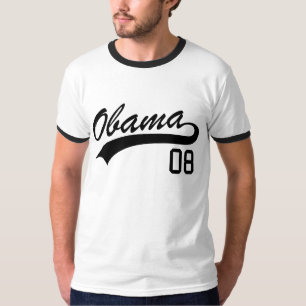 Camiseta T-shirt 2008 do jérsei de Barack Obama