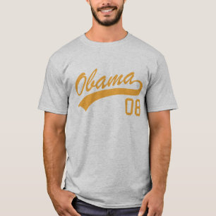 Camiseta T-shirt 2008 do jérsei de Barack Obama