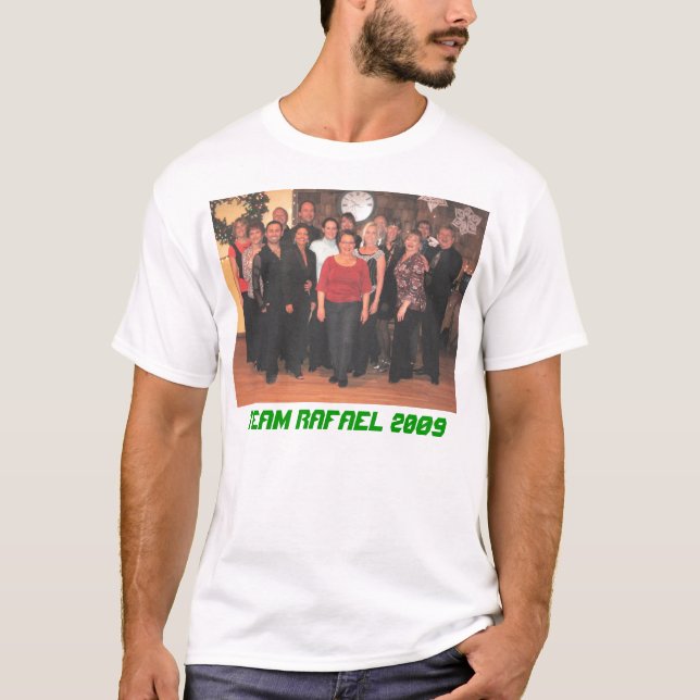 Camiseta T-shirt 2009 de Rafael da equipe (Frente)