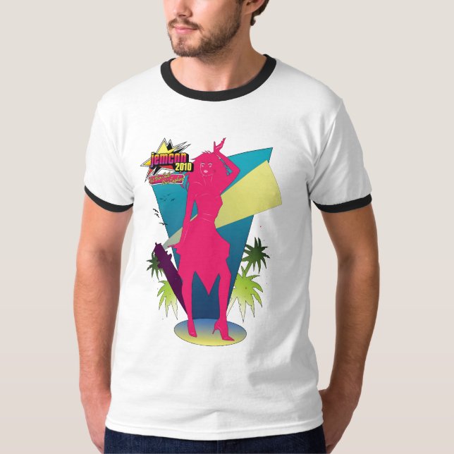 Camiseta T-shirt 2010 da campainha de JemCon (Frente)