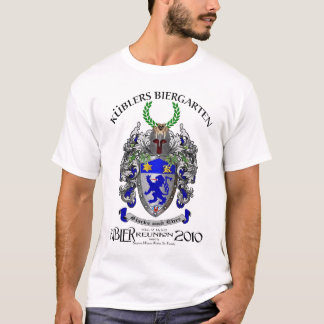Camiseta T-shirt 2010 da reunião de KIBLER M branco
