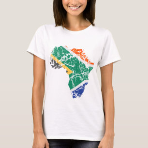 Camiseta T-shirt 2010 do campeonato do mundo de África do