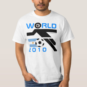 Camiseta T-shirt 2010 do campeonato do mundo de Argentina