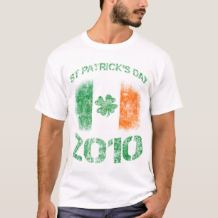 Camiseta T-shirt 2010 do dia de St Patrick