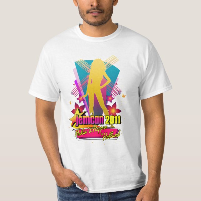 Camiseta T-shirt 2011 da lembrança de JemCon (Frente)