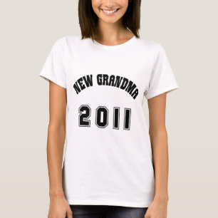 Camiseta T-shirt 2011 novo da avó