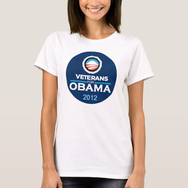 Camiseta T-shirt 2012 de Obama (Frente)
