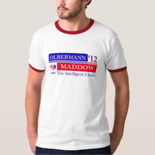 Camiseta T-shirt 2012 de Olbermann Maddow