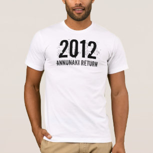 Camiseta T-shirt 2012 do retorno de Annunaki