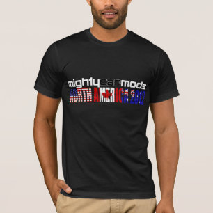 Camiseta T-shirt 2012 poderoso de Mods N.A. Encontro do