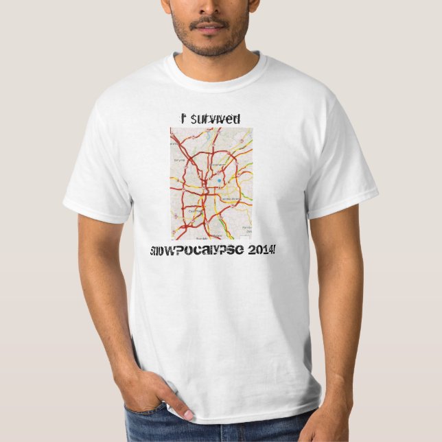 Camiseta T-shirt 2014 de SnowPocalypse (Frente)