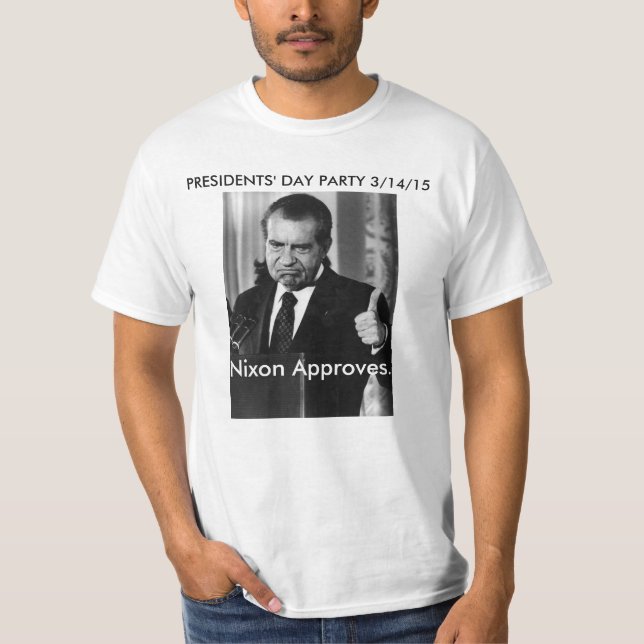 Camiseta T-shirt 2015 do Dia dos presidentes (Frente)
