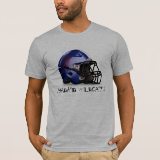 Camiseta T-shirt 2015 dos Wildcats de Madrid da liga de