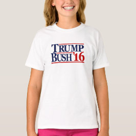 Camiseta T-shirt 2016 de Bush do trunfo