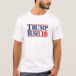 Camiseta T-shirt 2016 de Bush do trunfo