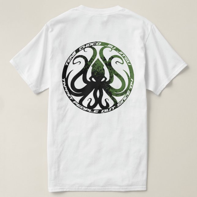 Camiseta T-shirt 2017 da Equipe-Choco (Verso do Design)