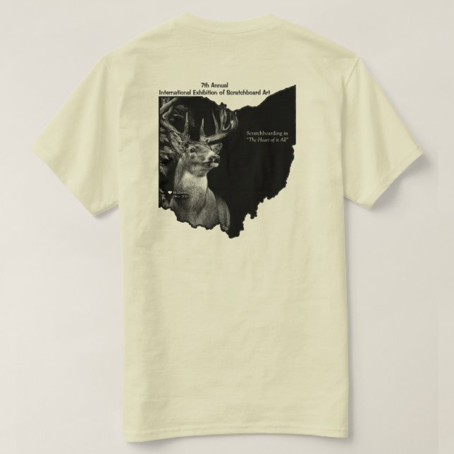 Camiseta T-shirt 2018 da exposição do ISSA (Verso do Design)