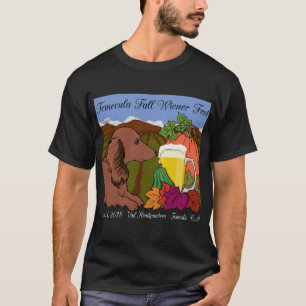 Camiseta T-shirt 2018 do Fest do Wiener da queda de