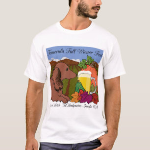Camiseta T-shirt 2018 do Fest do Wiener da queda de