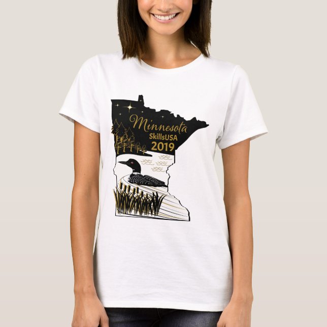 Camiseta T-shirt 2019 de SkillsUSA (Frente)