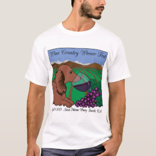 Camiseta T-shirt 2019 do Fest do Wiener da região vinícol