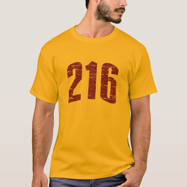 Camiseta (t-shirt 216 do código de área) (Frente)
