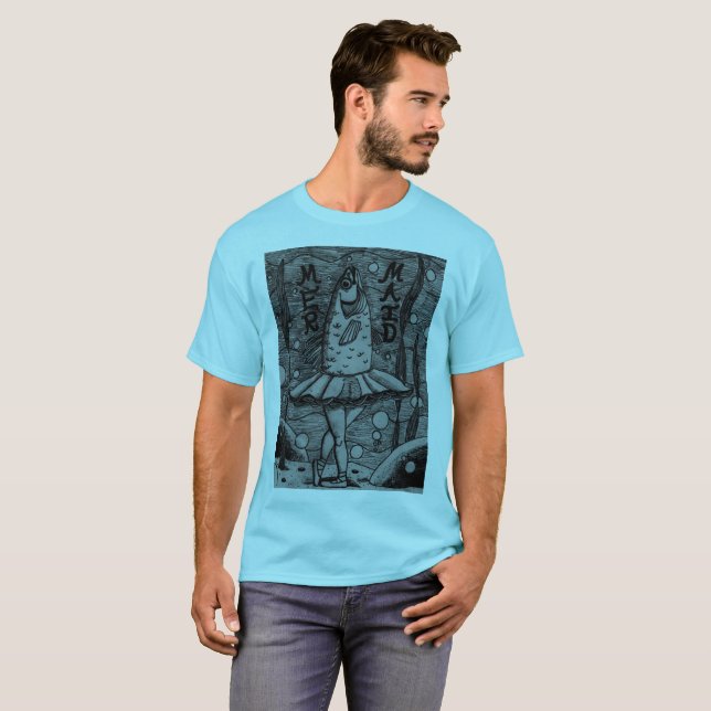 Camiseta T-shirt 2 da sereia (Frente Completa)
