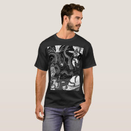 Camiseta T-shirt 2 de Kraken do espaço