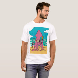 Camiseta T-shirt 2 do calamar de Bro