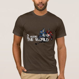 Camiseta t-shirt 2RTW clássicos marrons