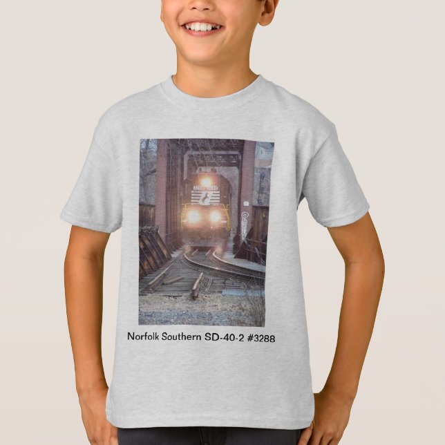 Camiseta T-shirt #3288 do sul de Norfolk (Frente)