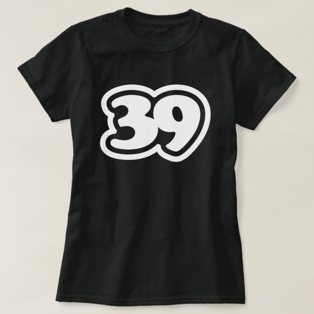 Camiseta T-Shirt 39 Japonês Slang Sankyu (Frente do Design)