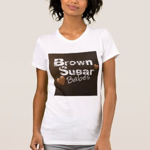 Camiseta T-Shirt 3 De Açúcar Marrom