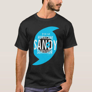 Camiseta T-shirt 4 do sobrevivente de Sandy do furacão