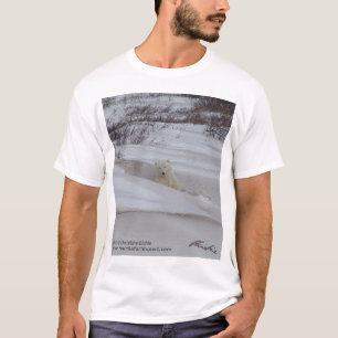 Camiseta T-shirt 4 do urso polar (design da parte dianteira