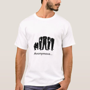 Camiseta t-shirt 4chan anónimo