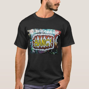 Camiseta "T-shirt 4Ever urbano brandnew" com texto e