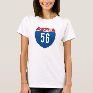 Camiseta T-shirt 56 de um estado a outro