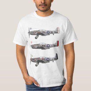 Camiseta T-Shirt 78th Fighter Group P-51 Mustang