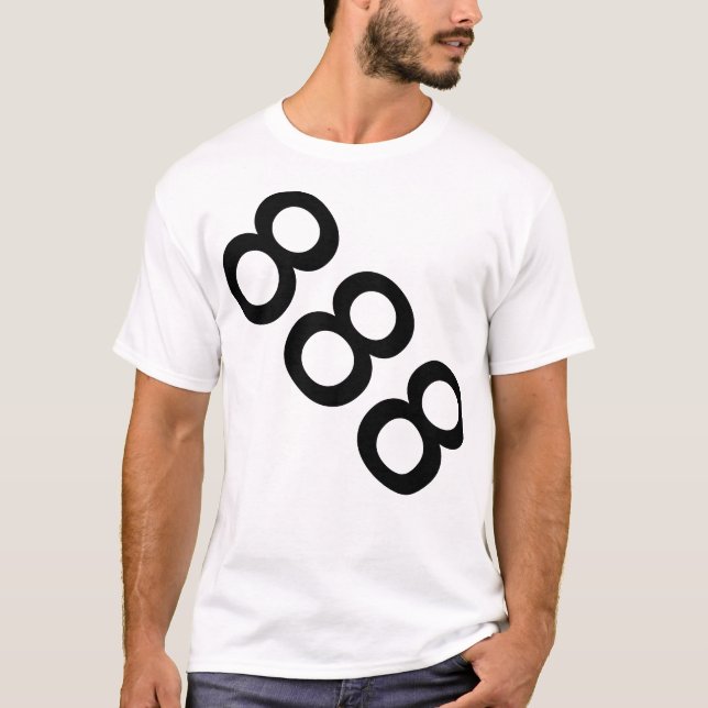 Camiseta T-Shirt 888 (Frente)