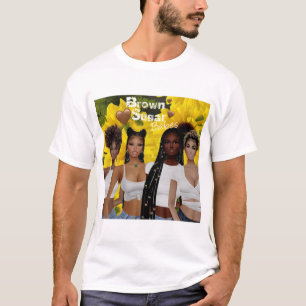 Camiseta T-Shirt 9 De Açúcar Castanho